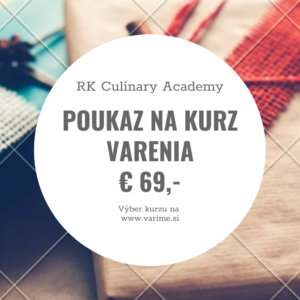 Darčeková poukážka na kurz varenia 69